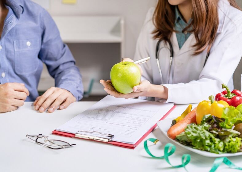 Innan du börjar gå ner i vikt bör du rådfråga en dietist